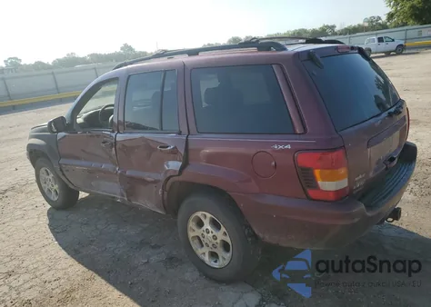 2000 Jeep Grand Cherokee Limited из США, поврежденный, VIN 1J4GW58N6YC160026
